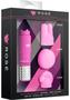 Rose Revitalize Massage Kit With Silicone Attachments - Pink
