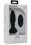 A-play Adventurous Anal Plug With Remote Control - Black